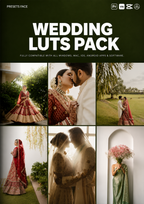 50 PREMIUM WEDDING VIDEO LUTS PACK (CUBE FILES)